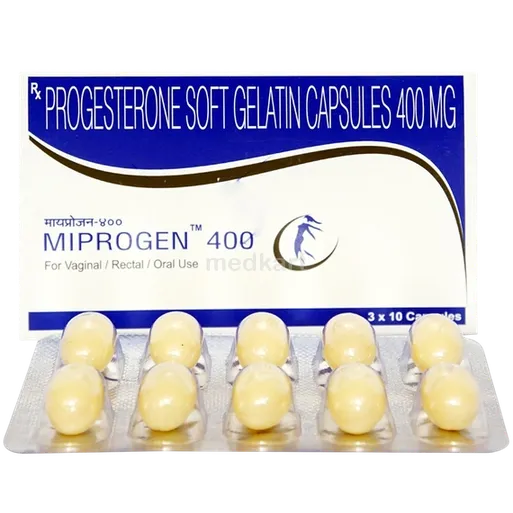 miprogen 400mg capsule 10's